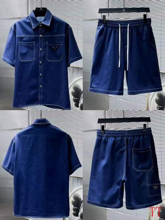 Picture of Prada Shirt Pant Suits _SKUPradaM-3XL20tr22024284